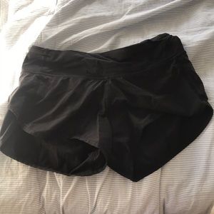 lululemon speed shorts
